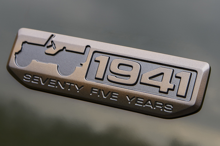 2016 Jeep 75th Anniversary Editions