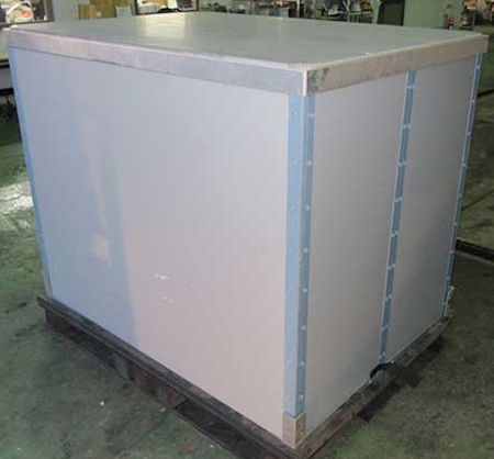 エンジン輸送の梱包材